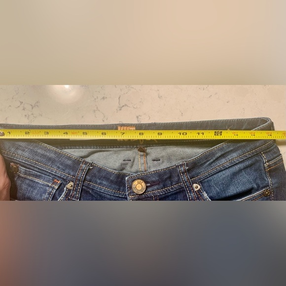 Kut from the Kloth Cropped Dark Blue Jeans - Picture 4 of 6